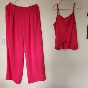 Women's Pink Jumpsuit